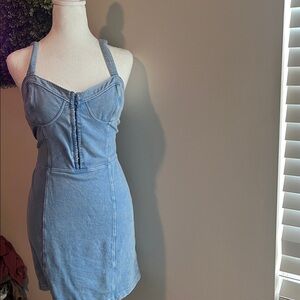 Stylish Denim Mini Dress
